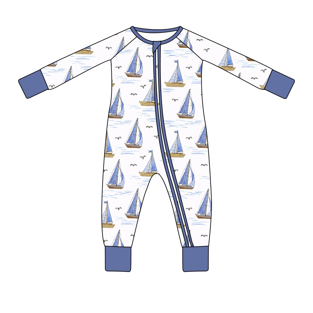 Make Products with Heart Custom Newborn Baby Rompers Kids Cotton Clothing Set Baby Pajamas bamboo baby romper