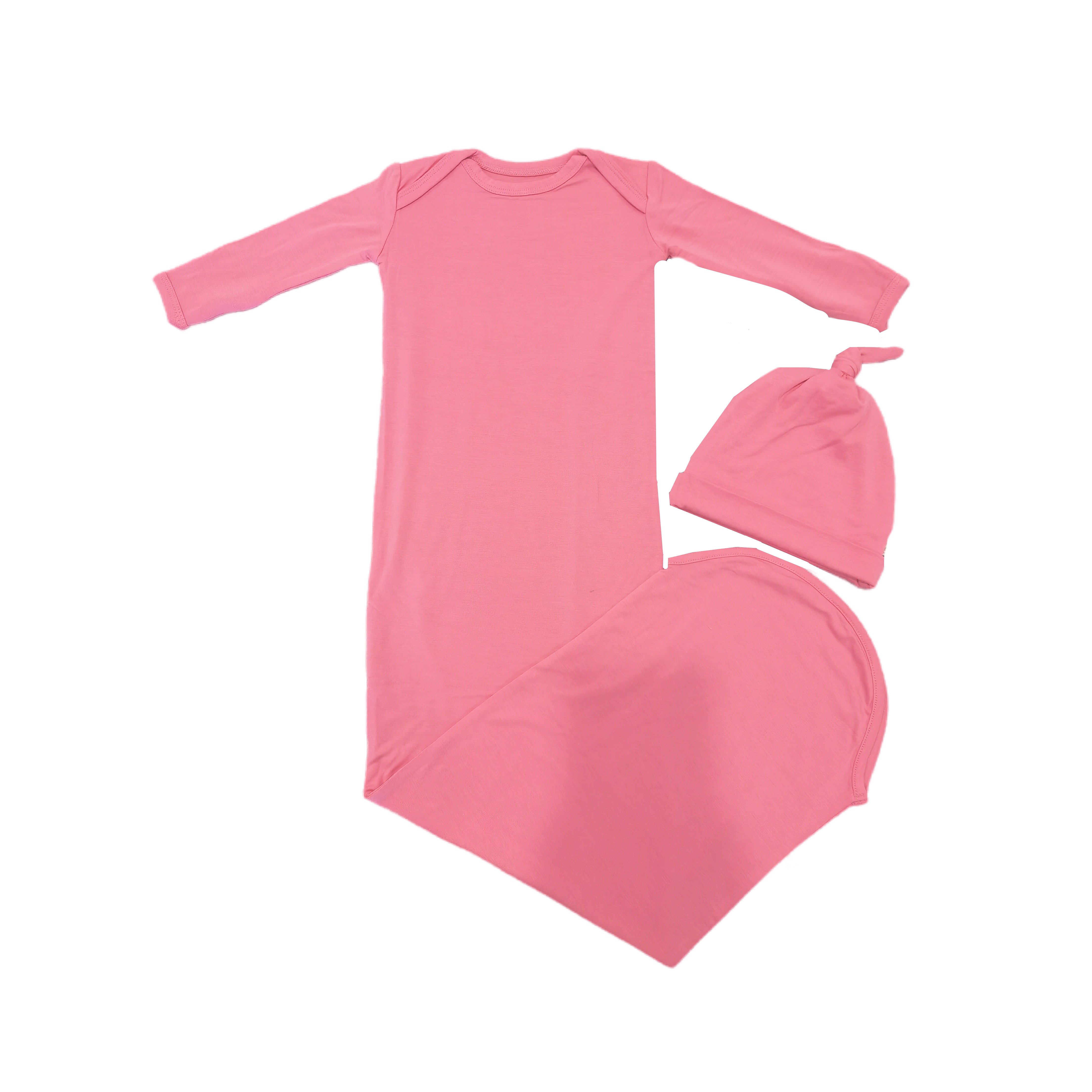 Hot Sale Baby Clothes Ribbed Pajamas Sleeper Clothes Boy and Girl Baby Pajamas Set Dress Bamboo Baby Rompers