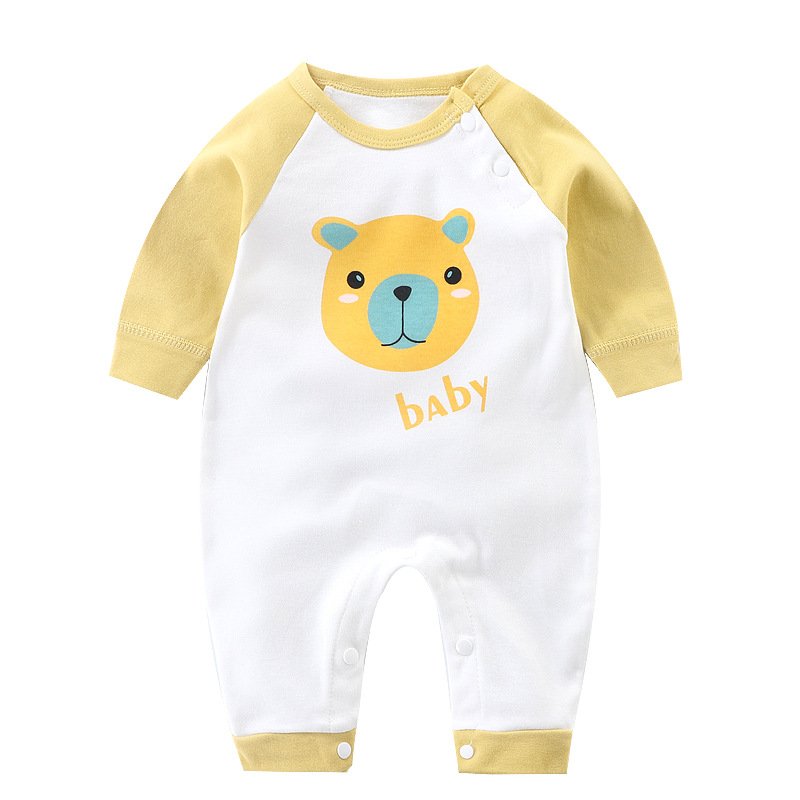 Cartoon Fruit Printed Baby Boys Girl Clothes Rompers Toddler Clothing Rompers Cotton Jumpsuit Baby Bodysuit Pajamas
