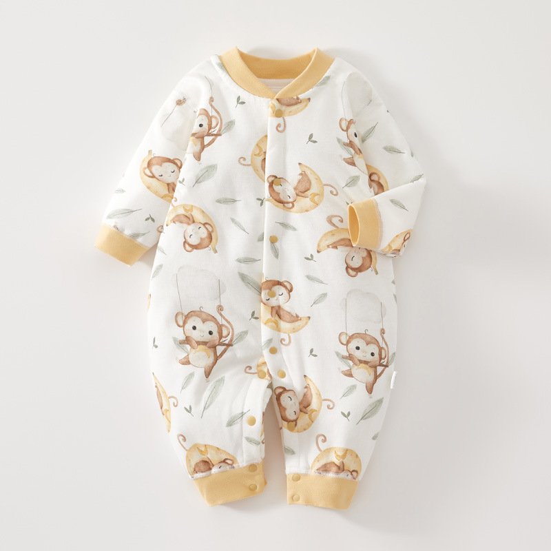 2024 Valentineday Bamboo Bodysuit Customweater Romper Blue Sweater Onesie Terry Towel Baby Romper