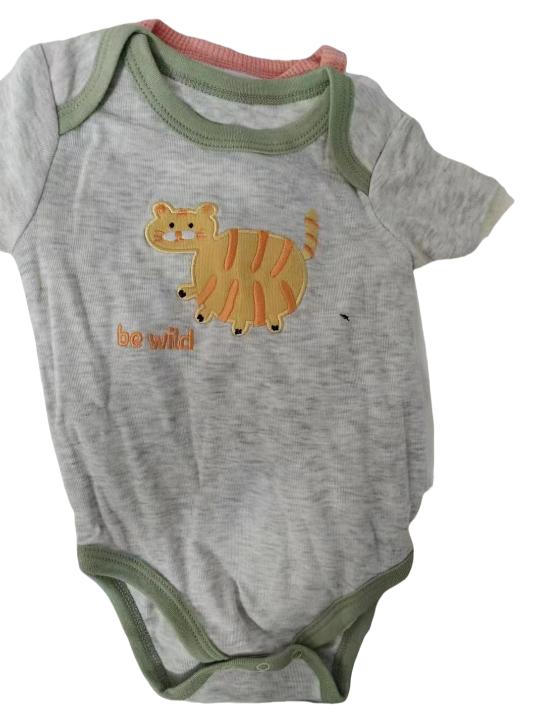 Wholesale Kids Infant Clothing New Born Romper Summer Baby Rompers Short Sleeve Cartoon Organic Cotton baby rompers