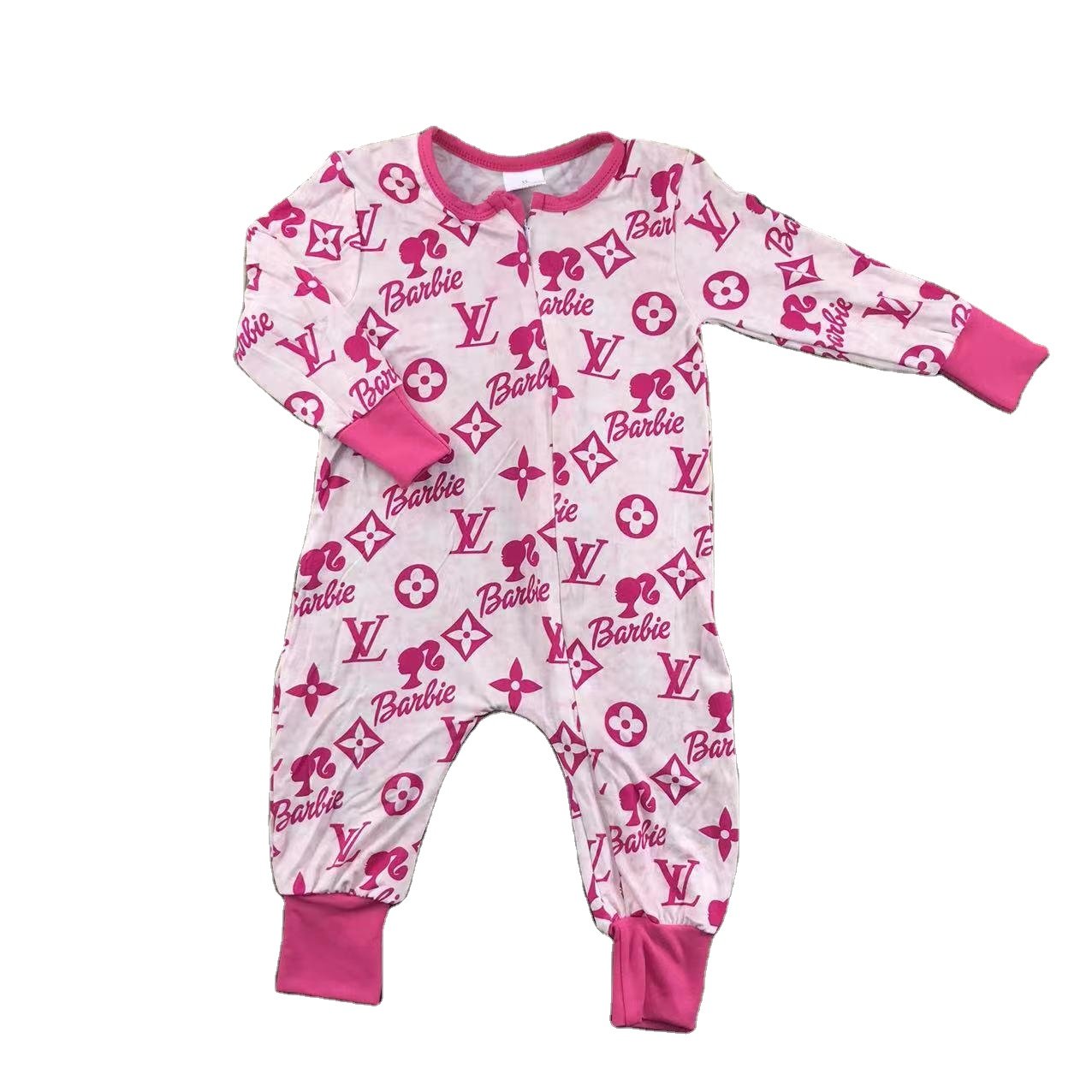 Wholesale Baby Bamboo Zipper Romper Bodysuit Bamboo Clothes for Baby Bamboo Romper Baby Rompers