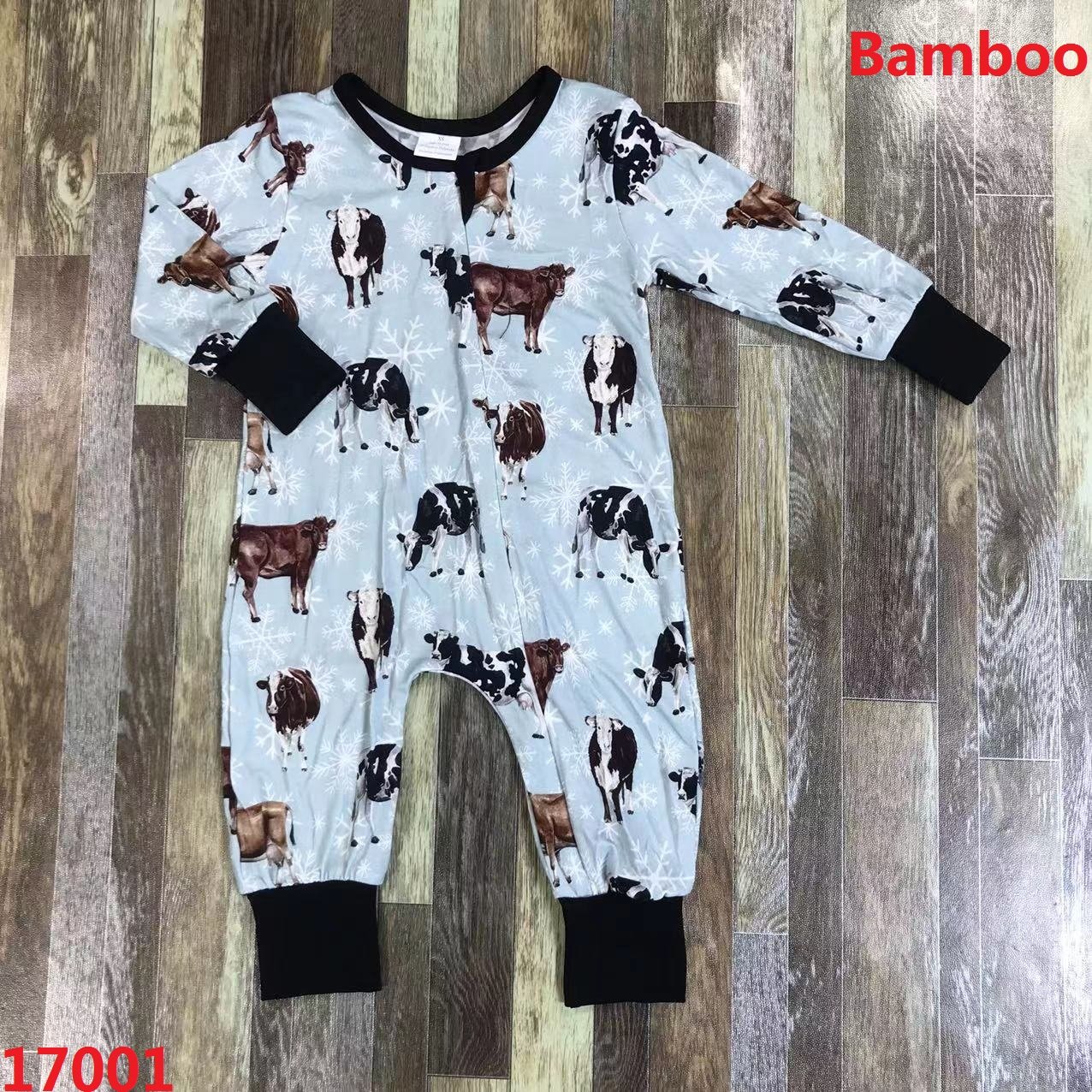 Wholesale Baby Bamboo Zipper Romper Bodysuit Bamboo Clothes for Baby Bamboo Romper Baby Rompers