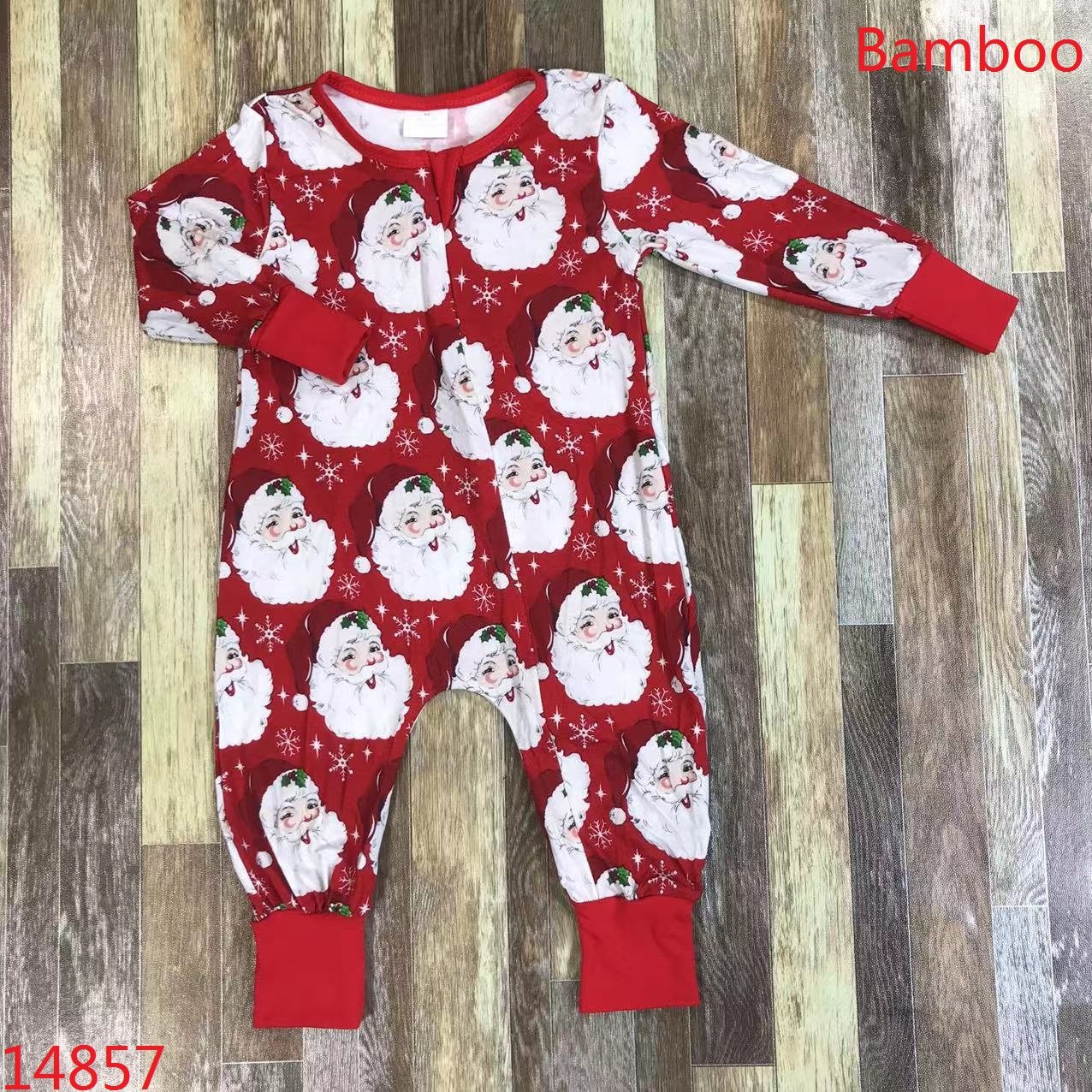 Wholesale Baby Bamboo Zipper Romper Bodysuit Bamboo Clothes for Baby Bamboo Romper Baby Rompers