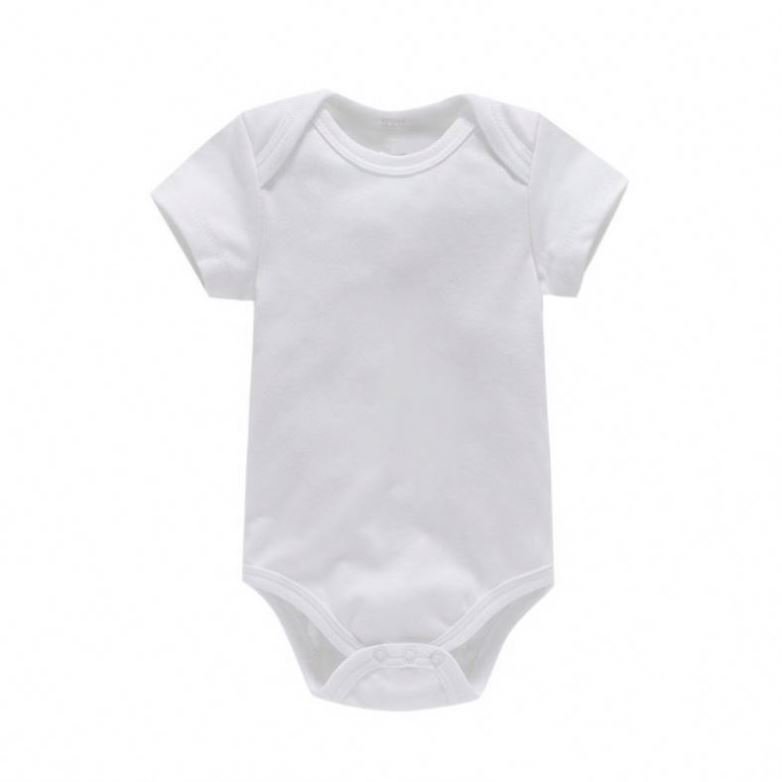 China Custom Clothing Manufacturers Wholesale Newborn Products Onesies 100% Cotton Blank Baby Rompers