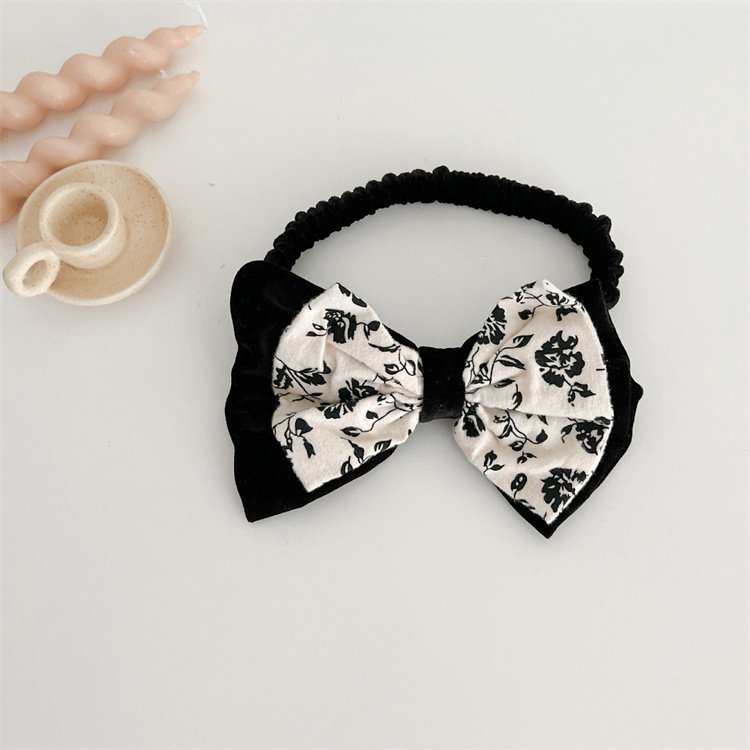 Newborn Infant Bodysuit Long Sleeveless Jumpsuits Cotton Button Ruffle Baby Rompers With Bow Headband