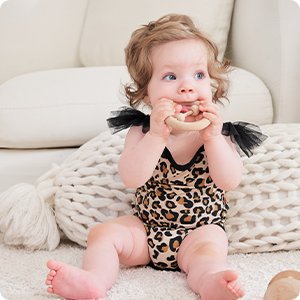 Baby Girl Ruffled Tulle Sleeveless & Camisole Bodysuit Lightweight Bamboo Viscose Summer Outfit Baby Onesie