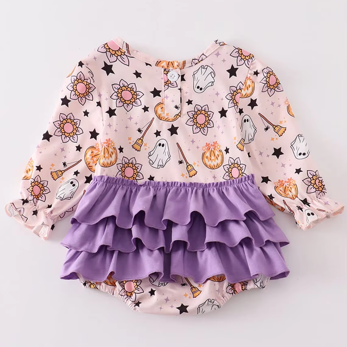 halloween baby girl romper cute ghost holiday bubble romper pumpkin patch ,pumpkin romper retro halloween fall baby clothes