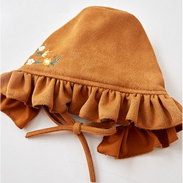 Spring and autumn infant clothes embroidered with hats baby jumpsuit cotton baby romper