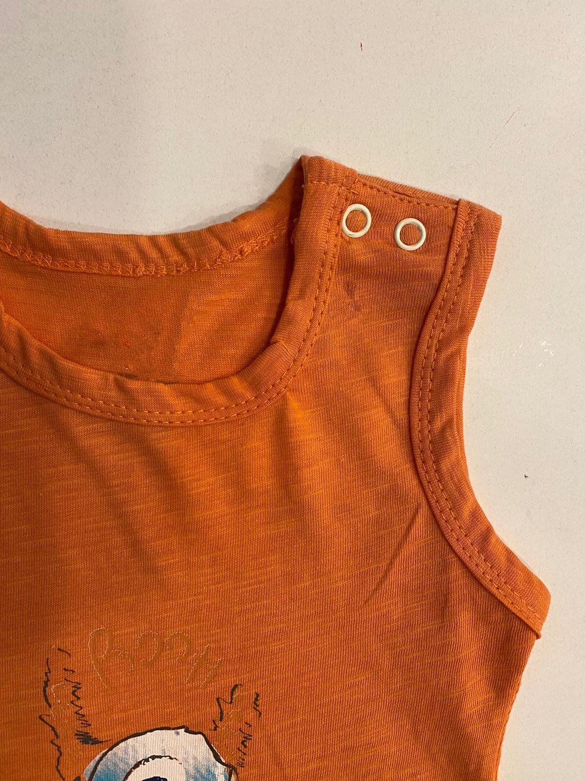 Unisex Rompers Cotton Summer Sleeveless Baby Rompers