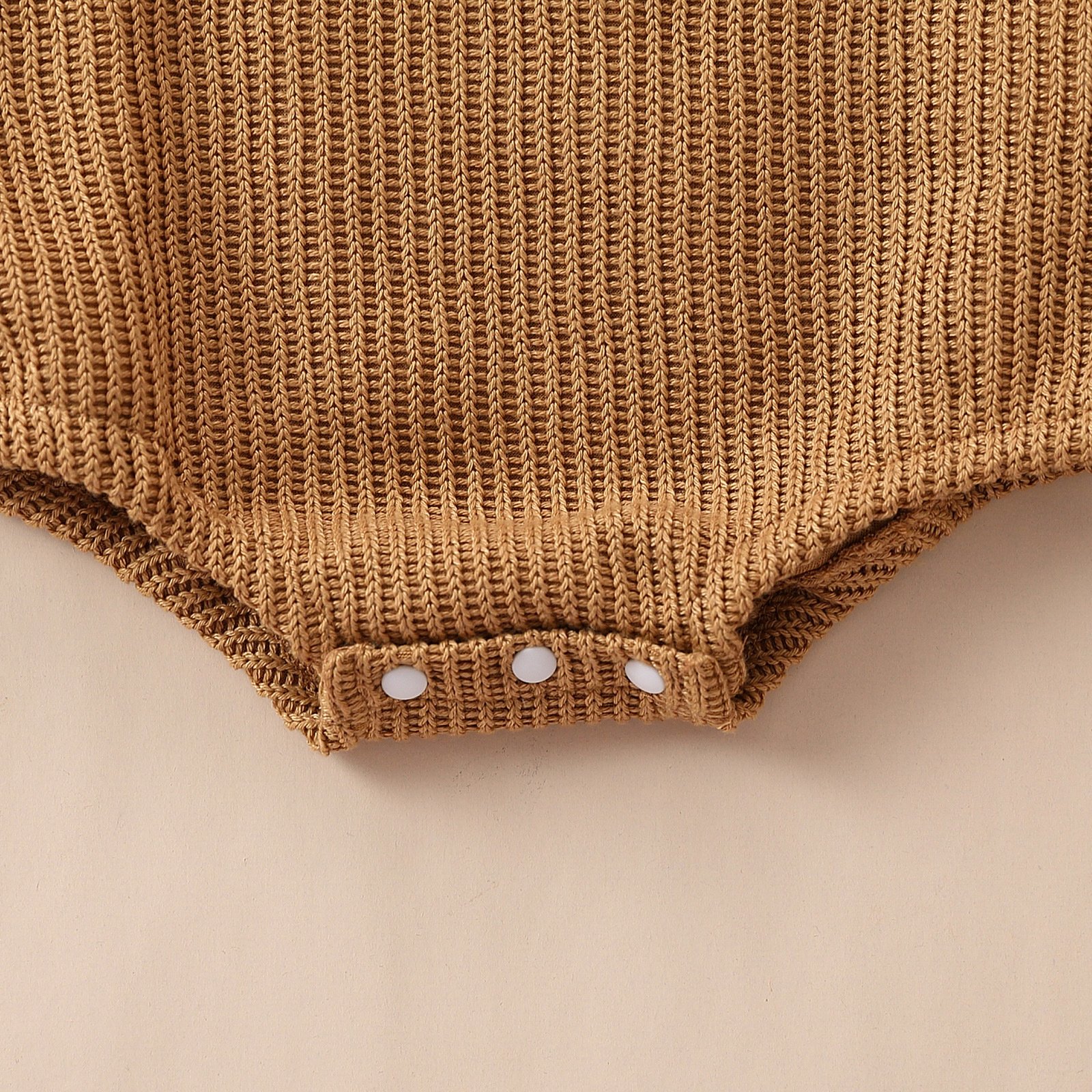 Baby Knitted Romper New Born Baby Chunky Knit Playsuits Clothes Summer Infant Singlet Onesie Cross Back Rompers
