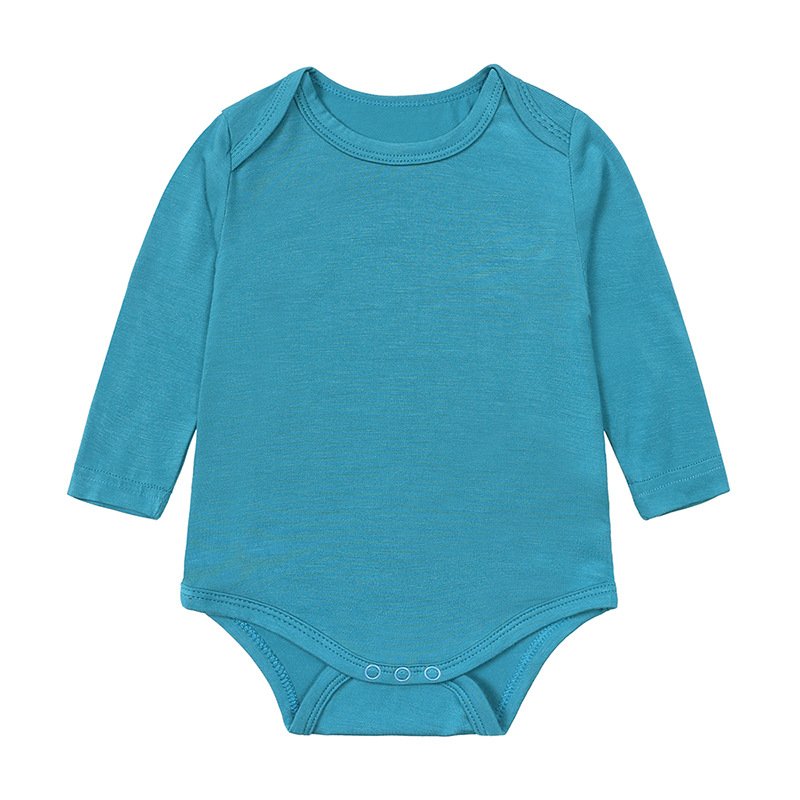 Baby Short sleeved romper 2024 Summer New Bamboo Fiber Newborn Clothes for Men and Women Baby romper