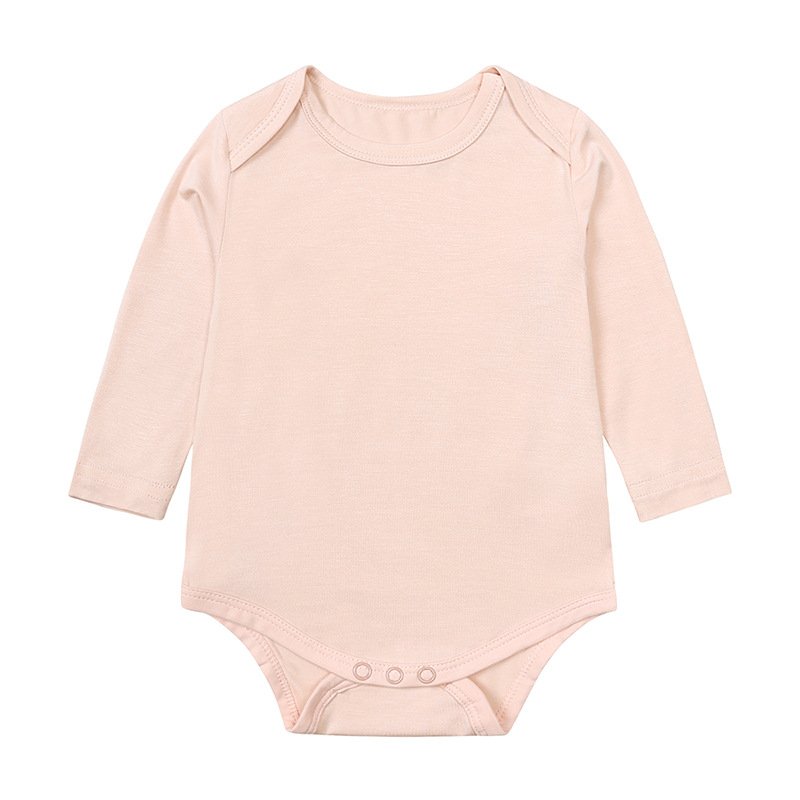 Baby Short sleeved romper 2024 Summer New Bamboo Fiber Newborn Clothes for Men and Women Baby romper