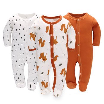 2024 Winter Hot Sales Plaid Plush Baby Crawl Suit Hooded Flannel Warm Coat 100% organic cotton baby rompers