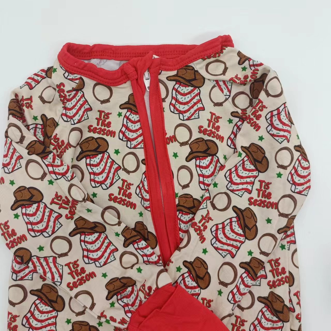 high quality cute comfortable soft double zipper customized child romper