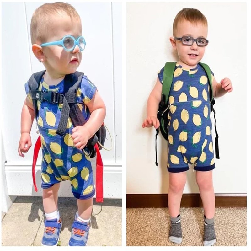Custom Bamboo Romper With G-Tube Access For Kids High Quality Baby Romper OEM Clothes