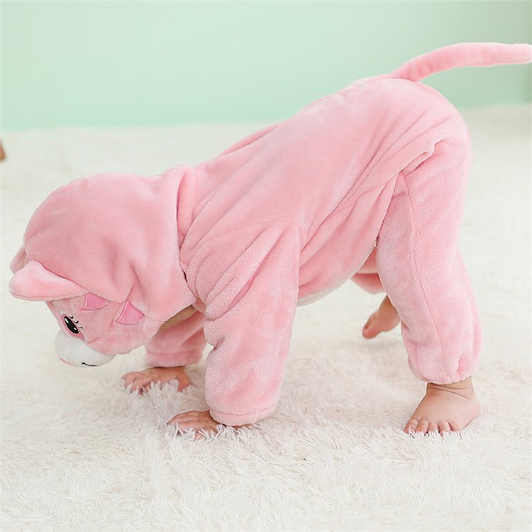 MICHLEY Wholesale Outfit Long Sleeve Winter One Piece Pajamas Newborn Baby's Breathable Rompers