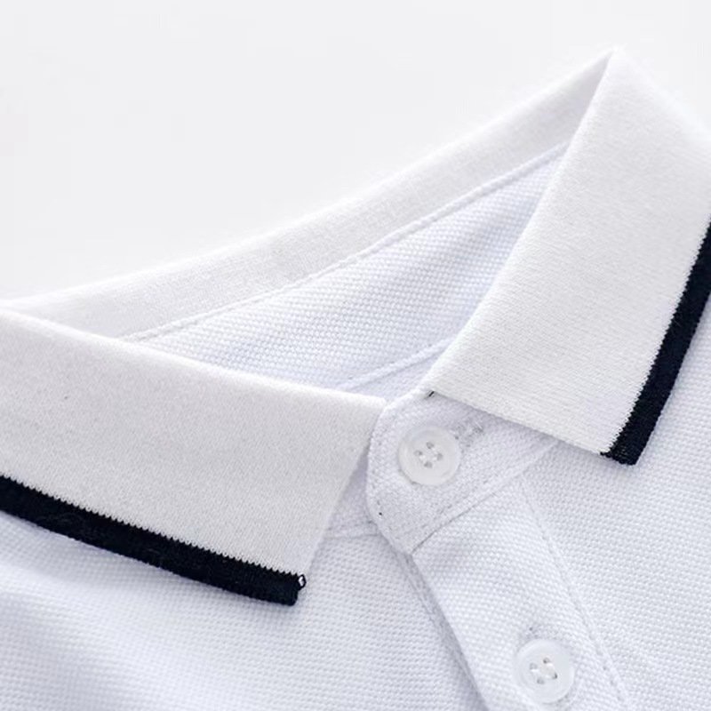 ANKI garment factory in Guangzhou pure cotton short-sleeved Polo Shirt Baby romper sets for summer