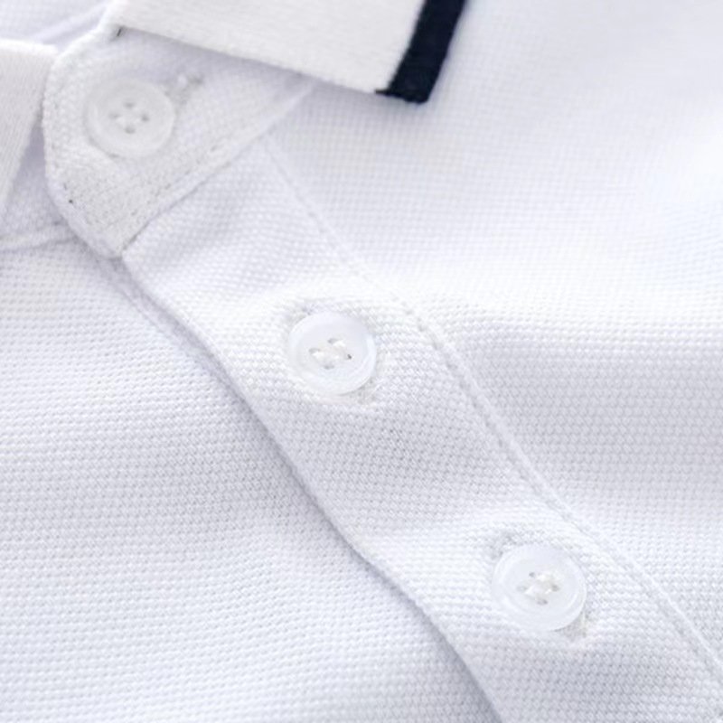 ANKI garment factory in Guangzhou pure cotton short-sleeved Polo Shirt Baby romper sets for summer