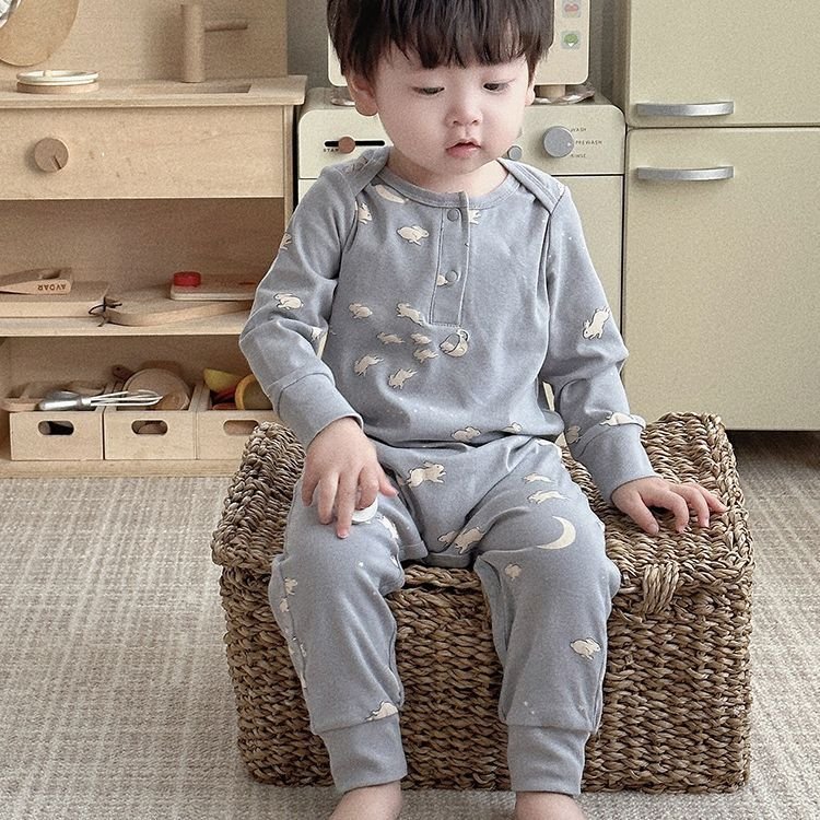 Ready to Ship Fashional and Comfortable Baby Footless Jumpsuit Organic Cotton High Quality Rompers Newborn Coverall Undershirt