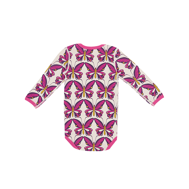 Solarwool Unisex Printed Merino Wool Baby Romper Sleeping Bag Jumpsuit