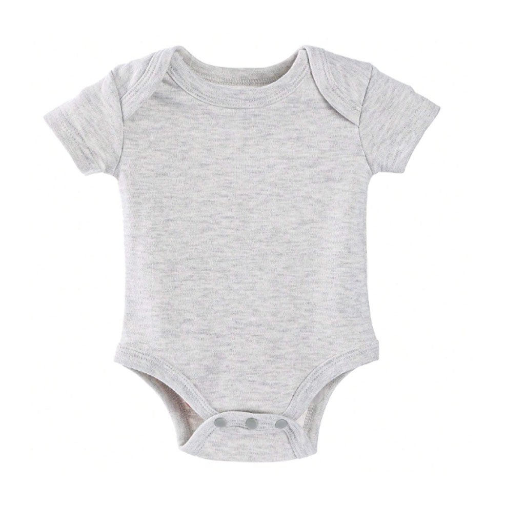 Wholesale Baby Clothing 100% organic cotton custom baby romper baby bibs onesie sets newborn clothes rompers &bib