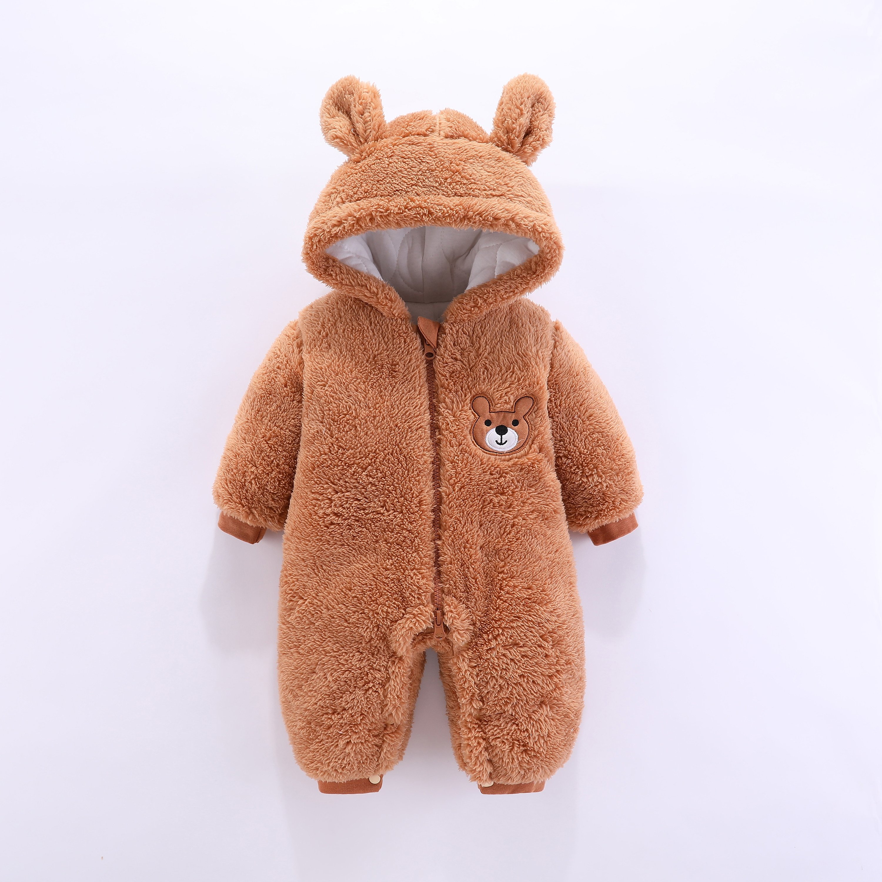 Newborn baby jumpsuit for autumn and winter thicken warmth for men and women baby romper baby snowsuit
