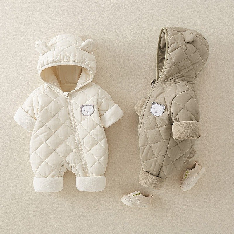 Wholesale Thermal Baby Romper Clothes Winter Costume Newborn Baby Jumpsuits Toddler Outfit Clothes Baby Boys' Rompers