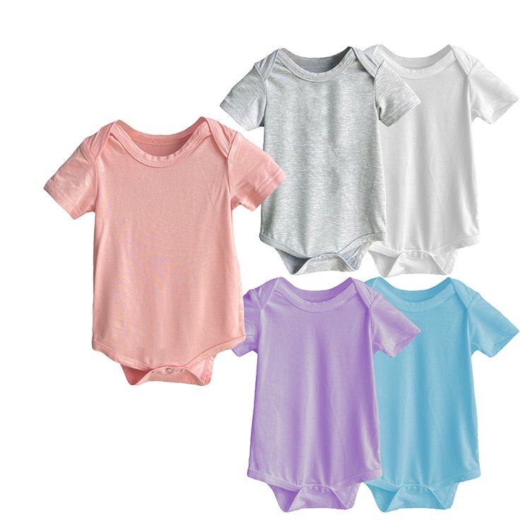 Lvkiss New Style Short Sleeve Summer Baby Romper Multicolor Lovely Design OEM Boys And Girls Clothing Baby Jumpsuit
