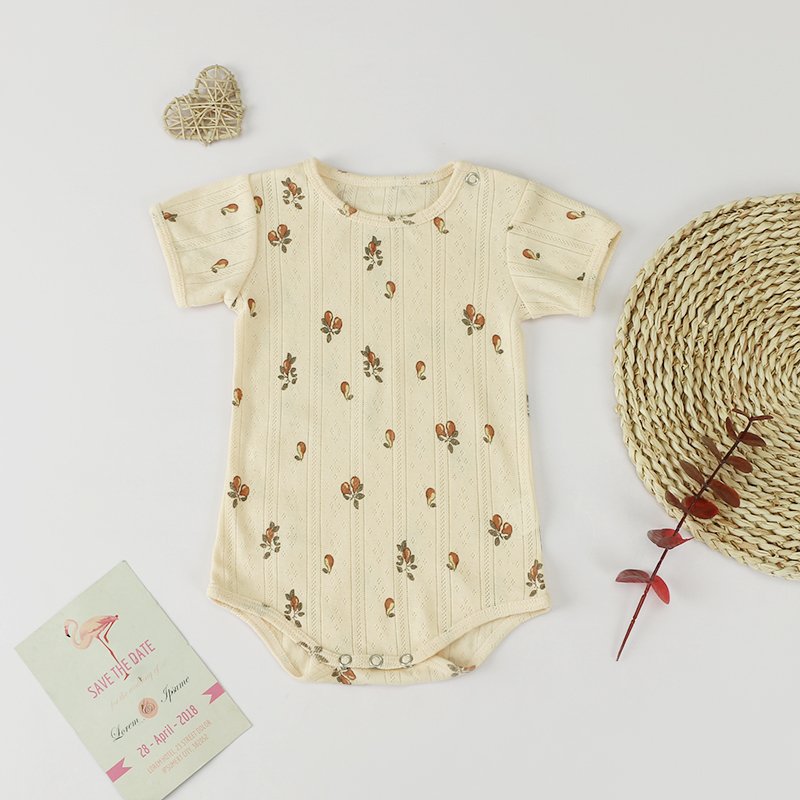 2024 Wholesale summer new baby jumpsuit cute baby clothes romper baby romper for girl