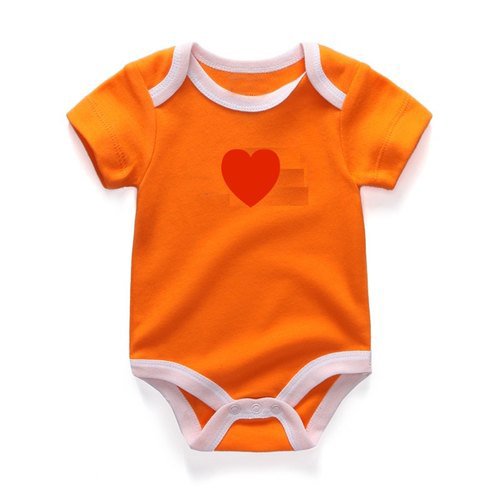 Short Sleevs Romper Clothes Pajamas Zipper Ruffle Newborn Baby Girls Boys Clothing High Quality OEM ODM Plain Casual Nice