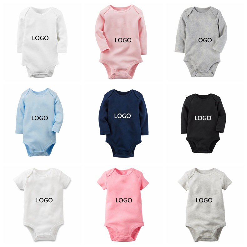 24 month unisex long sleeve baby romper thick hot sell infant organic bodysuit newborn shirt clothes set