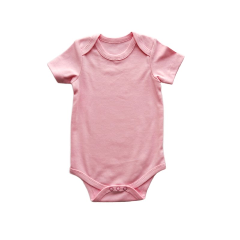2024 wholesale Customized organic cotton baby rompers wholesale Bubble bodysuit Cotton Toddler baby girl romper