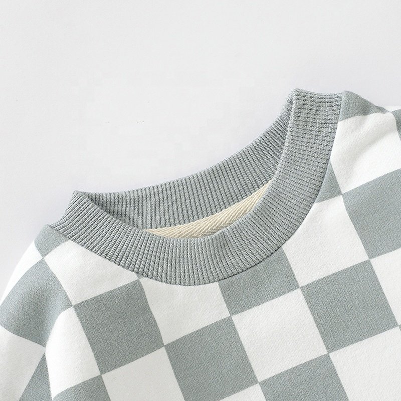Rib Cuff Stretchy Long Sleeve Autumn Winter Organic Cotton Baby Romper Clothing Baby Boy Romper