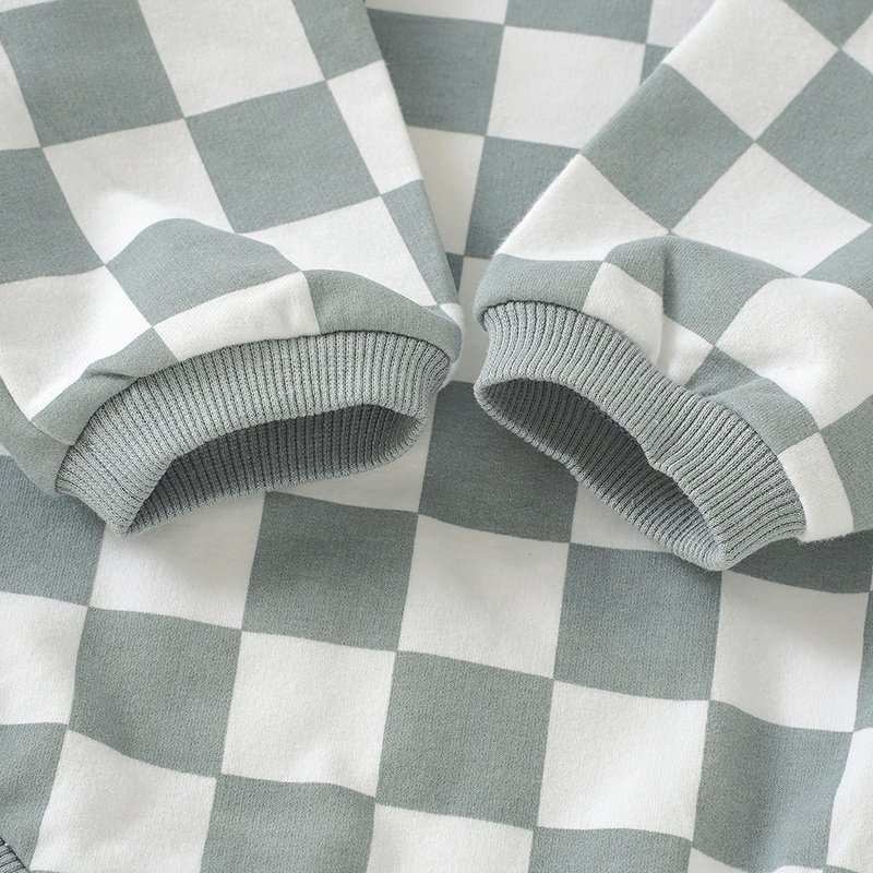 Rib Cuff Stretchy Long Sleeve Autumn Winter Organic Cotton Baby Romper Clothing Baby Boy Romper