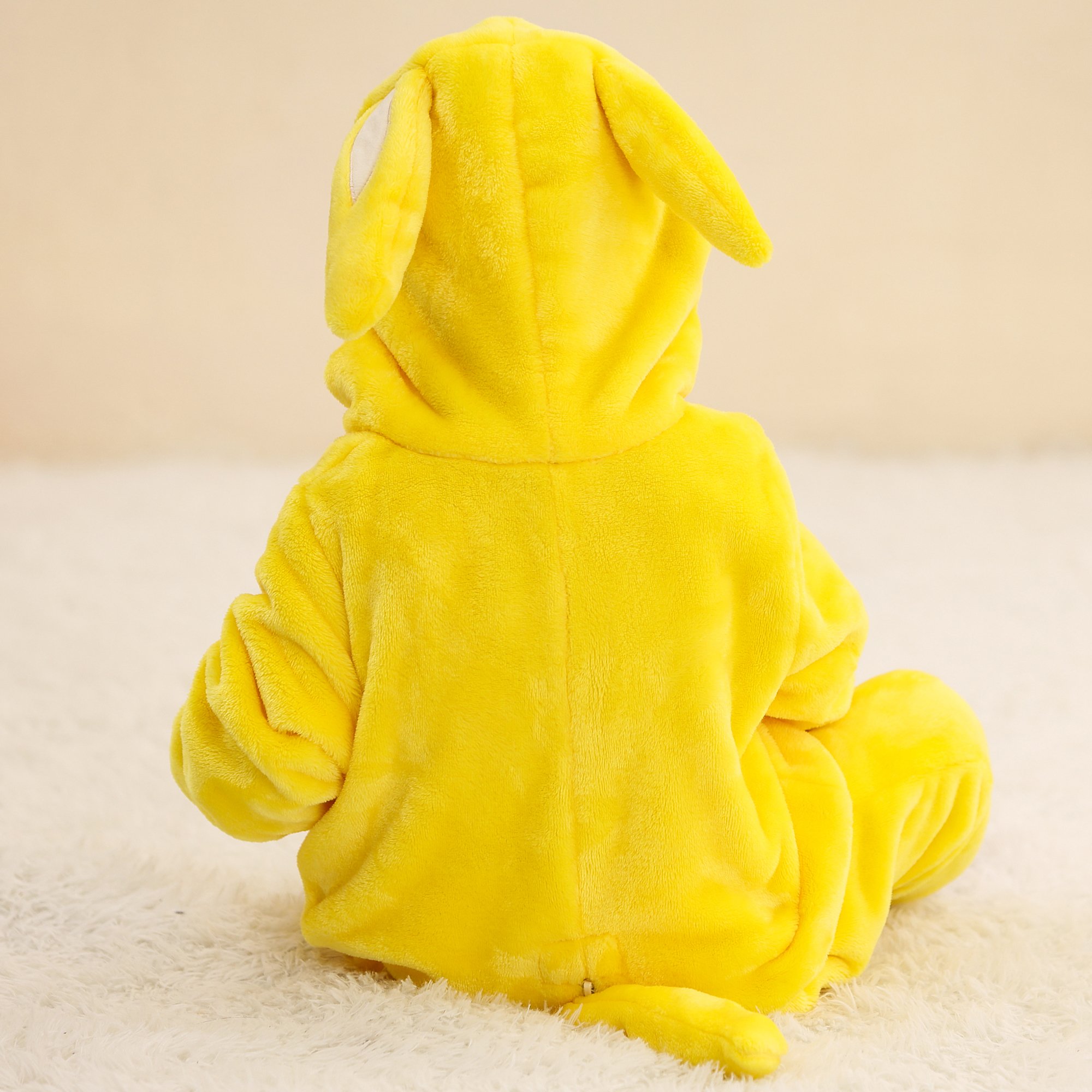 Michley Fashion Clothing Infant Flannel Unisex Baby Rompers Animal Cute Boy Hooded One Piece Jumpsuit Little Girls