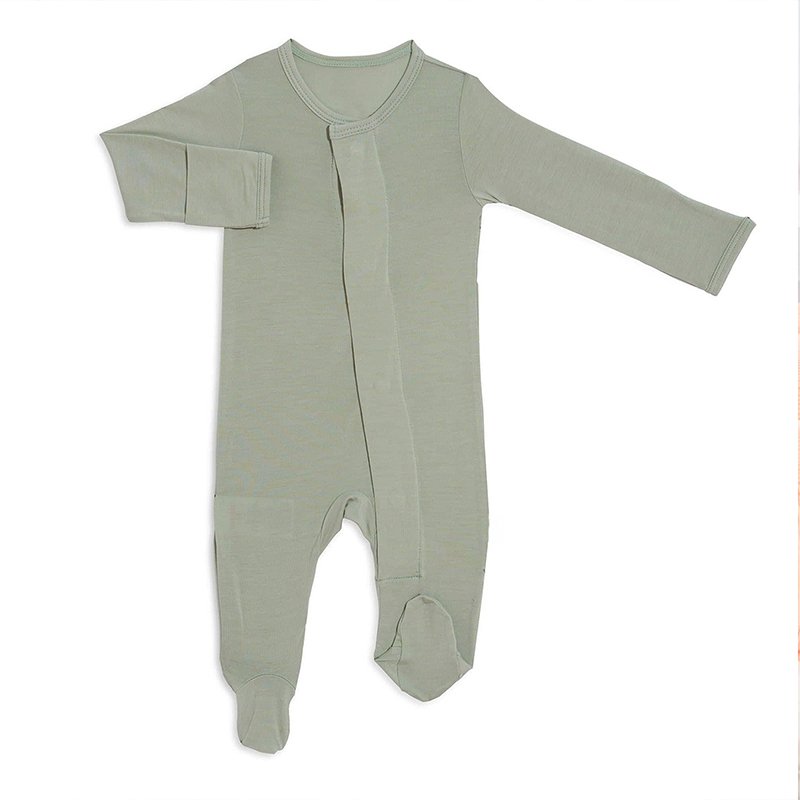 Magnetic baby romper organic cotton magnetic baby clothes pyjamas kids summer cotton newborn sleeper onesie infant footie
