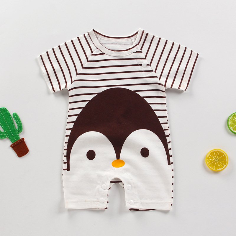 Baby Girl Jumpsuit Romper Summer Rompers High Potential Snap Button Closure Newborn Baby Girl Romper Woven Short Unisex Support
