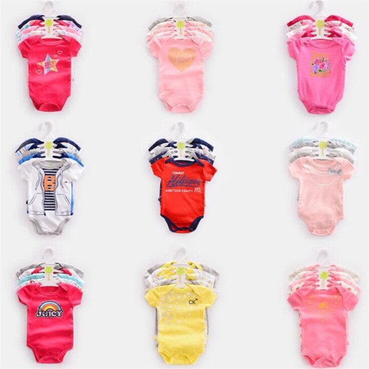 Baby Romper Set Barboteuse Ropa De Bebes Babi Items 100% Cotton Boy Girl Romper Onesie Kids Jumpsuits Clothes Baby Rompers