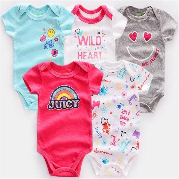 Baby Romper Set Barboteuse Ropa De Bebes Babi Items 100% Cotton Boy Girl Romper Onesie Kids Jumpsuits Clothes Baby Rompers