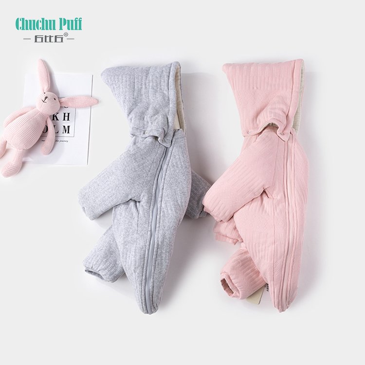 ChuchuPuff Hot Selling 100% cotton Baby Knitted Romper plain baby rompers With good price