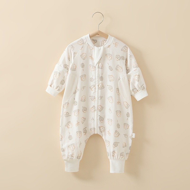 Rompers Baby Accept Customize Any Prints Long Sleeve Breathable Soft Organic Bamboo Baby Pajamas Toddler Kid for Daily Wear