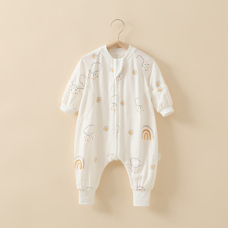 Rompers Baby Accept Customize Any Prints Long Sleeve Breathable Soft Organic Bamboo Baby Pajamas Toddler Kid for Daily Wear