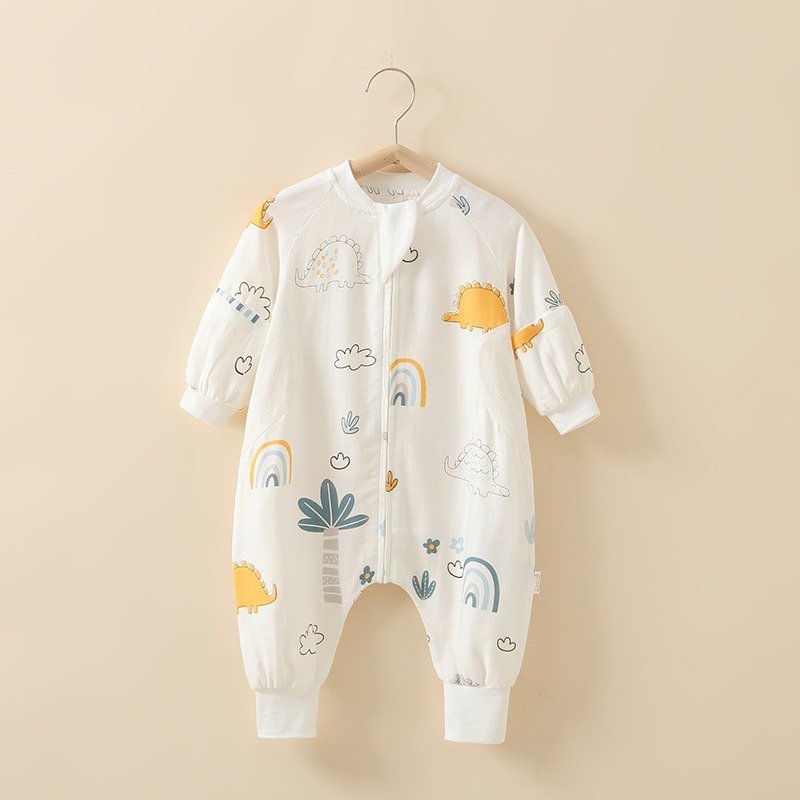 Rompers Baby Accept Customize Any Prints Long Sleeve Breathable Soft Organic Bamboo Baby Pajamas Toddler Kid for Daily Wear