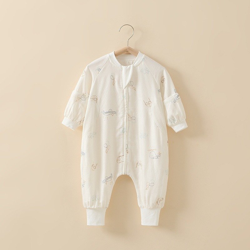 Rompers Baby Accept Customize Any Prints Long Sleeve Breathable Soft Organic Bamboo Baby Pajamas Toddler Kid for Daily Wear
