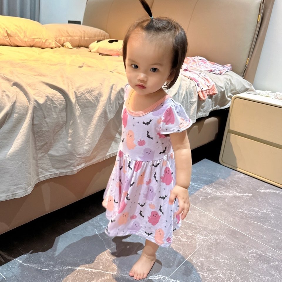Bamboo Viscose Soft Baby Jumpsuit Pajamas Newborn Sleepers Boy Girl Clothes Printed Custom Baby Rompers