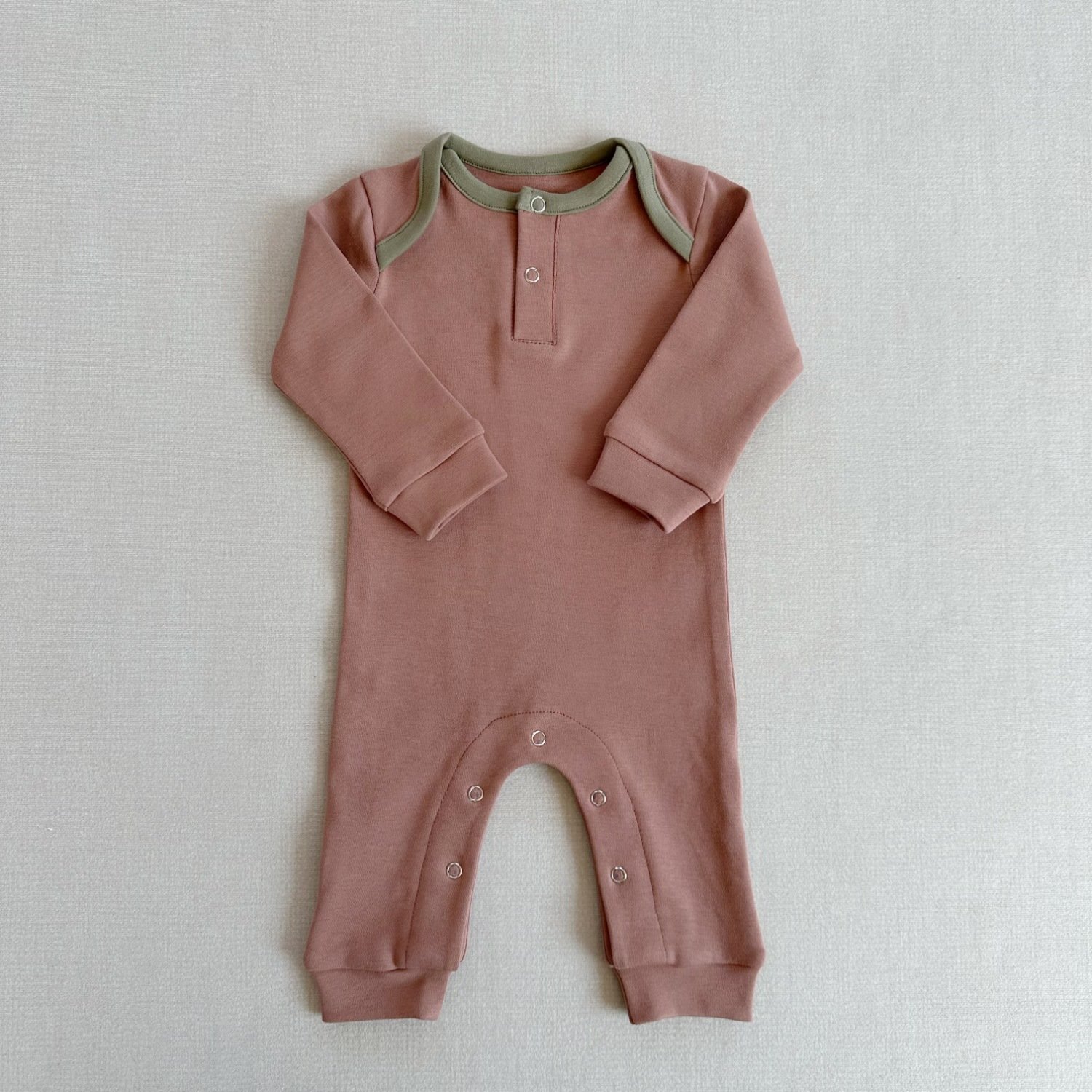 Autumn Newborn Infant Baby Boy Girl Clothing Romper Playsuit Overalls Cotton Ribbed Knitted Long Sleeve Jumpsuit Clothes