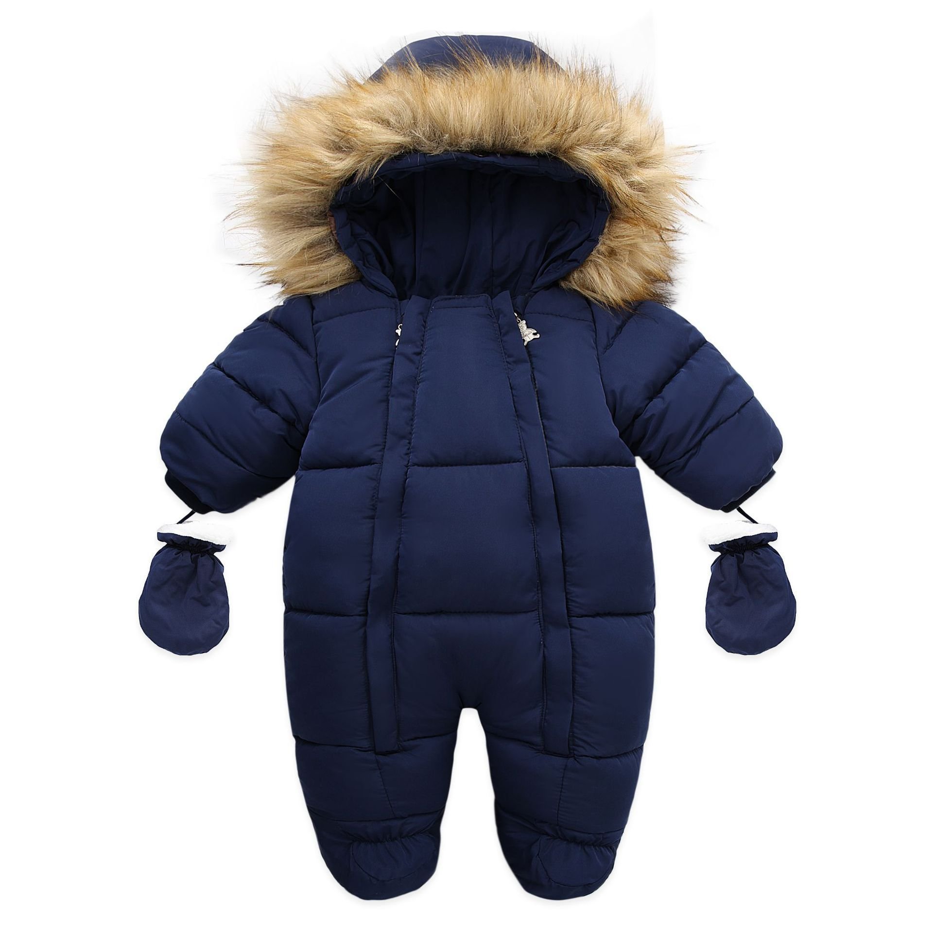 Baby Newborn Snowsuit Snow Wear Coats Infant Warm Romper Down Jumpsuit Winter Warm Baby Rompers