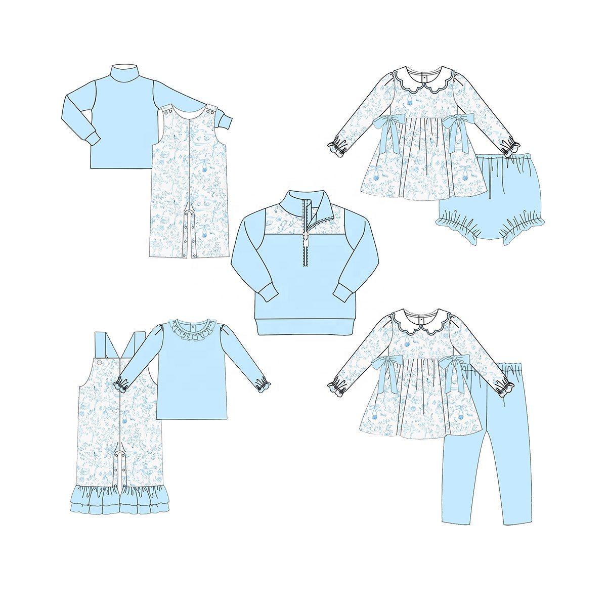 Wholesale custom baby romper pajamas kids clothes fast production time mardi gras bamboo girls romper
