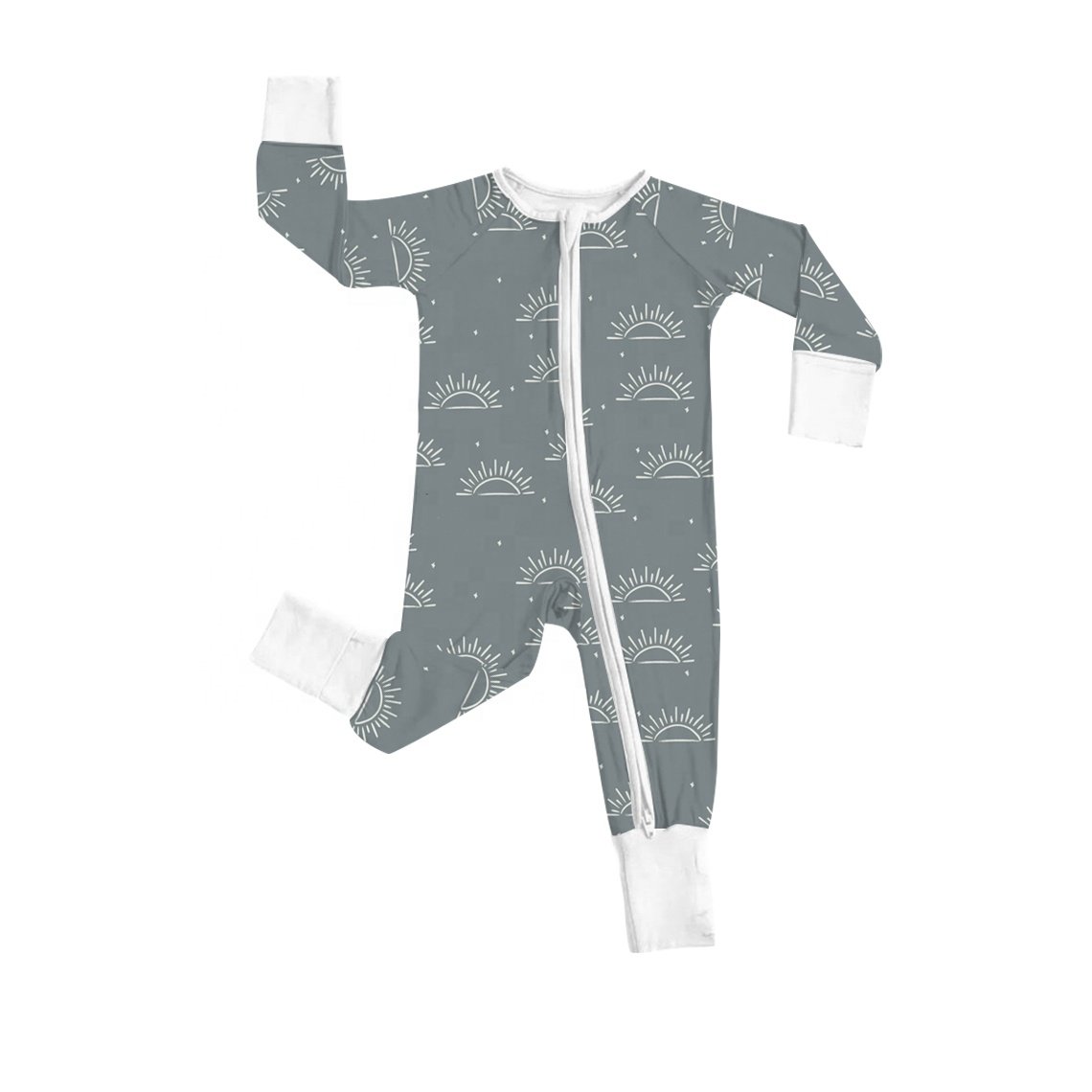 New Born Dinosaur Butterfly Baby Rompers Baby Girl Clothes Toddler Pajamas Print Bamboo Baby Clothes